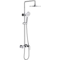 Душевая система Aquatek Бетта AQ2140CR Хром — фото 1, Душевые стойки