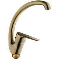 Смеситель для кухни Frap H30-4 F4130-4 Бронза — фото 1, Смесители для кухни