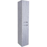 Шкаф пенал Bellezza Грейс 30 4620802180487 подвесной Скала серая — фото 1, Пеналы для ванной комнаты