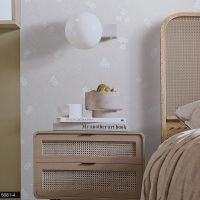 Обои Bernardo Bartalucci Sarrieri 5081-5 Флизелин (1,06*10) Серый, Цветы — фото 2, Обои для стен