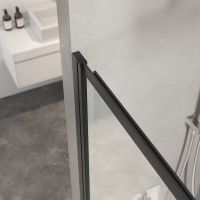 Товар: Шторка на ванну Berges River S Slider Black 98х145 065015 профиль Черный матовый стекло прозрачное - фото 8 Шторка на ванну Berges River S Slider Black 98х145 065015 профиль Черный матовый стекло прозрачное — фото 8, Неподвижные шторки для ванной