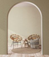 Обои Zambaiti Parati Savana 77507 Винил на флизелине (0,53*10,05) Коричневый, Рогожка — фото 3, Обои для стен