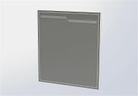 Зеркало Aquanet Модена 85 196966 с подсветкой Белое — фото 6, Зеркала в ванную комнату