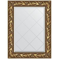Зеркало Evoform Exclusive-G 91х69 BY 4113 с гравировкой в багетной раме - Византия золото 99 мм — фото 1, Мебель для ванной