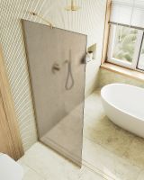 Товар: Душевая перегородка Maybah Glass MGD-692-3у 890x1950 в узком профиле Золото стекло бронзовое матовое - фото 4 Душевая перегородка Maybah Glass MGD-692-3у 890x1950 в узком профиле Золото стекло бронзовое матовое — фото 4, Душевые перегородки