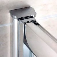 Товар: Душевая дверь Cezares Pratico 190 PRATICO-BF-2-190-C-Cr профиль Хром стекло прозрачное - фото 4 Душевая дверь Cezares Pratico 190 PRATICO-BF-2-190-C-Cr профиль Хром стекло прозрачное — фото 4, Раздвижные душевые двери