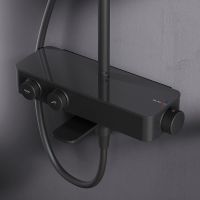 Товар: Душевая система AM.PM Inspire V2.0 F0750A522 с термостатом Черная матовая - фото 10 Душевая система AM.PM Inspire V2.0 F0750A522 с термостатом Черная матовая — фото 10, Душевое оборудование. Душевая программа