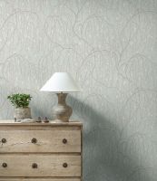 Обои Hygge Nature Hg38 006 Флизелин (1*10,05) Бежевый/Коричневый/Зеленый, Листья — фото 3, Обои для стен