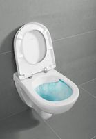 Унитаз Villeroy&Boch O.Novo 5660HRR1 подвесной с сиденьем Микролифт — фото 8, Подвесные унитазы