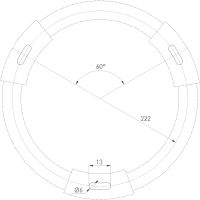 Товар: Потолочный светильник Arlight Rondo 034820 Белый Черный - фото 5 Потолочный светильник Arlight Rondo 034820 Белый Черный — фото 5, Светильники