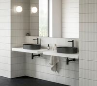 Раковина-чаша Ravak Ceramic Slim O 55 XJX0D155000 Черная матовая — фото 3, Раковины накладные