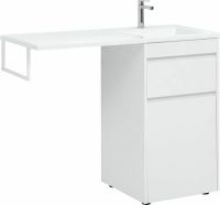 Товар: Тумба с раковиной Aquanet Токио 110 R 239299 Белая - фото 5 Тумба с раковиной Aquanet Токио 110 R 239299 Белая — фото 5, Мебель для ванной