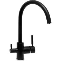 Смеситель для кухни Seaman Barcelone SSL-5385-NM Черный — фото 1, Смесители для кухни