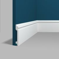 Плинтус Перфект P56 2000x100x15 мм — фото 1, Плинтуса напольные