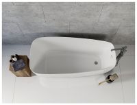 Акриловая ванна Aquanet Trend 170x78 260046 без гидромассажа — фото 4, Акриловые ванны
