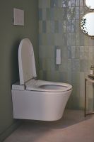 Товар: Комплект унитаза биде с инсталляцией Jacob Delafon Seine E34360-00 с сиденьем Микролифт и Белой глянцевой клавишей смыва - фото 16 Комплект унитаза биде с инсталляцией Jacob Delafon Seine E34360-00 с сиденьем Микролифт и Белой глянцевой клавишей смыва — фото 16, Умные унитазы