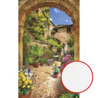 Фреска Ortograf Городской пейзаж 10522 Фактура бархат FX Флизелин (1,5*2,4) Разноцветный, Город/Пейзаж/Цветы арт-10522 (бархат FX) — фото 1, Фрески