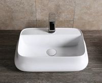 Товар: Раковина Ceruttispa 53 CR0061 СТ9566 Белая - фото 3 Раковина Ceruttispa 53 CR0061 СТ9566 Белая — фото 3, Раковины накладные