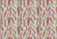 Фреска Ortograf Levity 33378 Фактура бархат FX Флизелин (4*2,7) Разноцветный, Перья — фото 2, Фрески