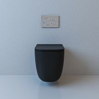 Унитаз Esbano Garant ESUPGARABM подвесной Черный матовый с сиденьем Микролифт — фото 4, Подвесные унитазы