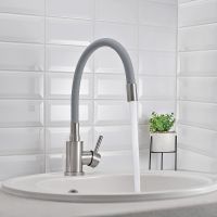 Товар: Смеситель для кухни Ростовская Мануфактура Сантехники SUS124GY-016F Серый Хром - фото 4 Смеситель для кухни Ростовская Мануфактура Сантехники SUS124GY-016F Серый Хром — фото 4, Смесители