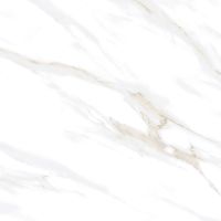 Керамогранит Ceradim Calacatta Clarity Gold белый матовый 80х80 см — фото 1, Керамогранит
