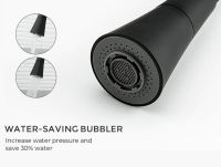 Смеситель для кухни Frap H44 F4044-6 Черный матовый — фото 3, Смесители для кухни