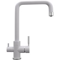 Смеситель для кухни Ulgran Quartz UQ-019-04 Платина — фото 1, Смесители