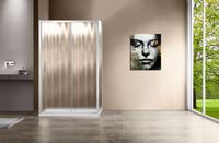 Товар: Душевой уголок Vincea Garda 130х90 VSR-1G9013CH профиль Хром стекло шиншилла - фото 2 Душевой уголок Vincea Garda 130х90 VSR-1G9013CH профиль Хром стекло шиншилла — фото 2, Душевые уголки