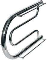 Водяной полотенцесушитель Ника Econ ПЛ-2 32/40 с полкой Хром — фото 2, Водяные полотенцесушители