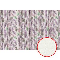 Товар: Фреска Ortograf Levity 33380 Фактура флок FLK Флизелин (4*2,7) Бежевый/Сиреневый/Зеленый, Перья - фото 1 Фреска Ortograf Levity 33380 Фактура флок FLK Флизелин (4*2,7) Бежевый/Сиреневый/Зеленый, Перья — фото 1, Фрески