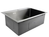 Кухонная мойка Kaiser KSM-6046 Black — фото 5, Кухонные мойки