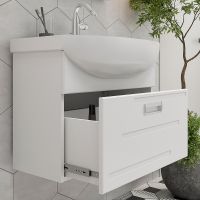 Тумба под раковину Volna Joli 70.1Y tpJOLI70.1Y-01 подвесная Белая — фото 3, Тумбы под раковину