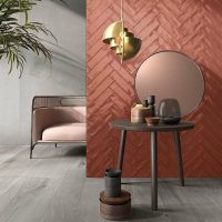 Керамическая плитка ABK Crossroad Brick Clay PF60001344 настенная 7,5х30 см — фото 2, Керамическая плитка