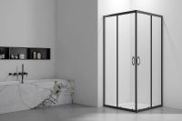 Товар: Душевой уголок Veconi Rovigo RV-101B 80х80 RV101B-80-01-C5 профиль Черный матовый стекло прозрачное - фото 3 Душевой уголок Veconi Rovigo RV-101B 80х80 RV101B-80-01-C5 профиль Черный матовый стекло прозрачное — фото 3, Душевые уголки