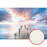 Фреска Ortograf Relax 34259 Фактура флок FLK Флизелин (4*2,7) Голубой/Разноцветный, Небо/Море — фото 1, Фрески