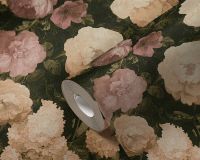 Обои AS Creation History of Art 37650-1 Винил на флизелине (0,53*10,05) Зеленый/Розовый, Цветы — фото 2, Обои для стен