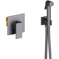 Гигиенический душ со смесителем Timo Selene Черный матовый арт-2089/03SM — фото 1, Гигиенические души