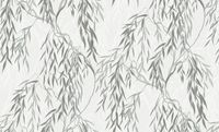 Обои Solo Willow E201701 Винил на флизелине (1,06*10) Серый/Серебряный, Листья — фото 2, Обои для стен