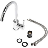 Смеситель для кухни Orange OneLife P04-001cr Хром — фото 4, Смесители для кухни