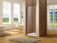 Душевая дверь Aquanet Cinetic AE12-N-90H190U-CT 900 243620 профиль Хром стекло прозрачное — фото 2, Распашные душевые двери