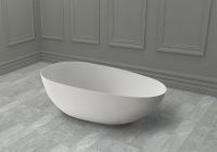 Ванна из искусственного камня Abber Stein 170x80 AS9611-1.7 без гидромассажа — фото 4, Ванны из искусственного камня