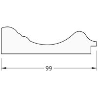 Товар: Зеркало Evoform Definite 122х72 BY 3222 в багетной раме - Темный прованс 99 мм - фото 6 Зеркало Evoform Definite 122х72 BY 3222 в багетной раме - Темный прованс 99 мм — фото 6, Мебель для ванной