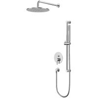 Душевая система Whitecross Y brushed nickel YSET05NIB Брашированный никель — фото 1, Душевое оборудование. Душевая программа