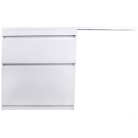 Тумба под раковину Style Line Даллас 140 Люкс Plus СС-00002273 Белая — фото 1, Тумбы под раковину