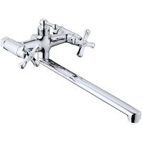 Смеситель для ванны Viko V-2825 универсальный Хром — фото 1, Смеситель для ванны