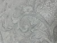 Обои Prima Italiana Legenda 80128 Винил на флизелине (1,06*10) Белый/Серый/Серебряный, Дамаск — фото 4, Обои для стен