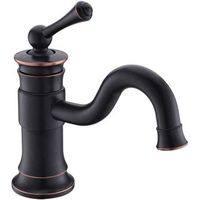 Смеситель для раковины Timo Adelia 6061/04F Черный антик — фото 1, Смесители для раковины