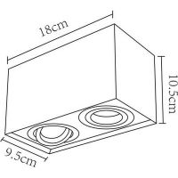 Потолочный светильник Artelamp Factor A5544PL-2BK Черный — фото 4, Светильники