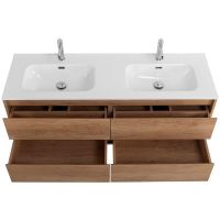 Тумба под раковину BelBagno Kraft 120 KRAFT-1200-4C-SO-2-RNN подвесная Rovere Nebrasca Nature — фото 2, Тумбы под раковину